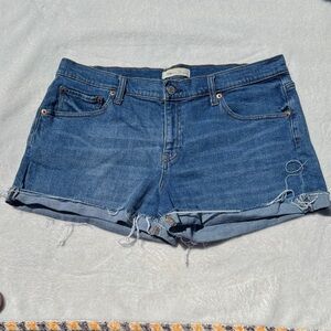 GAP Blue Denim Jean Shorts